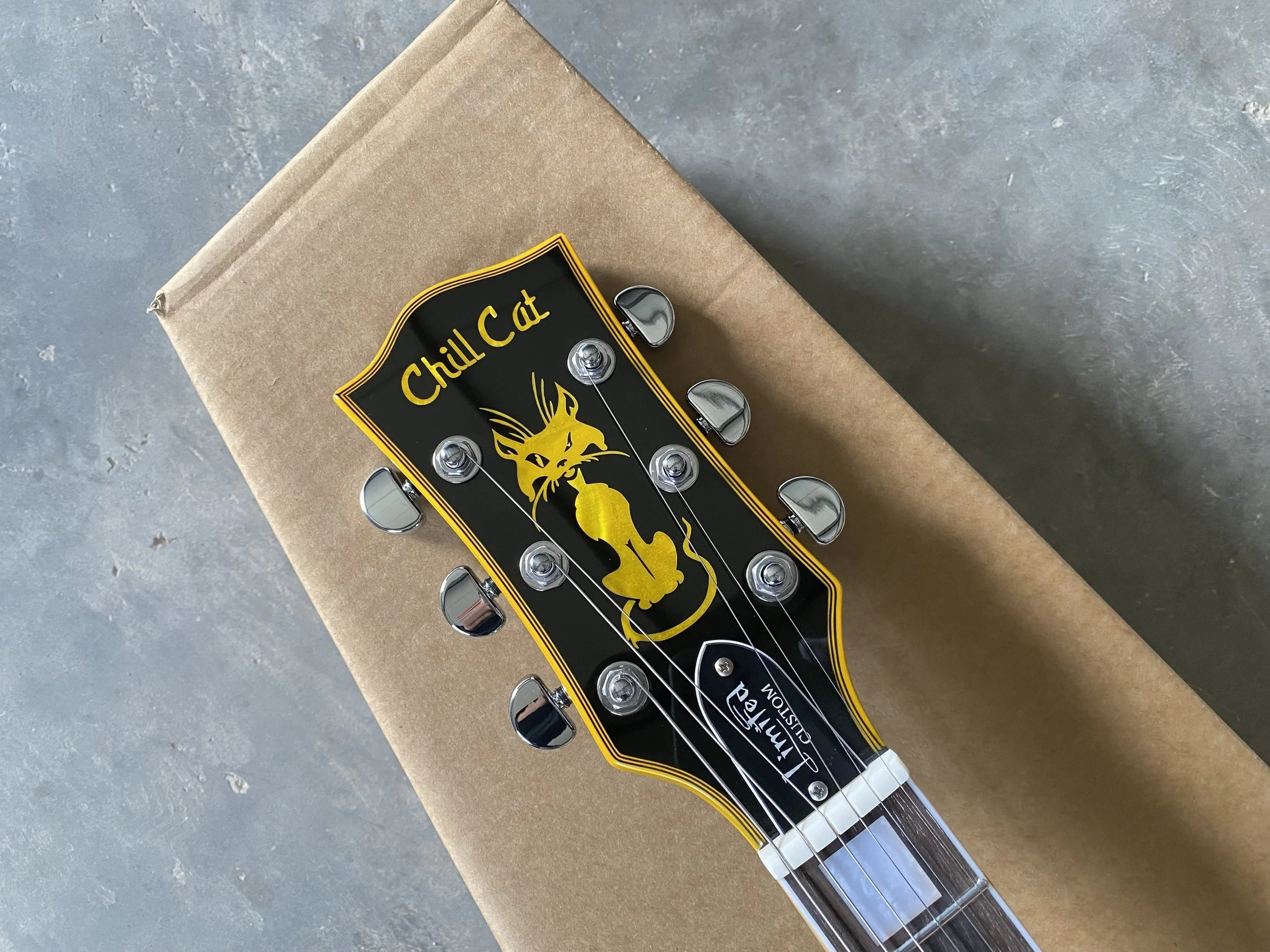 New Chill Cat Limited Custom Creamy Yellow with Yellow Binding